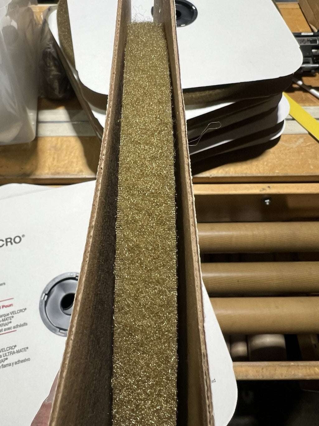 Velcro® Brand 3/4” COYOTE TAN 498 HOOK & LOOP SEW-ON-TYPE 50 YRDS On EACH ROLL