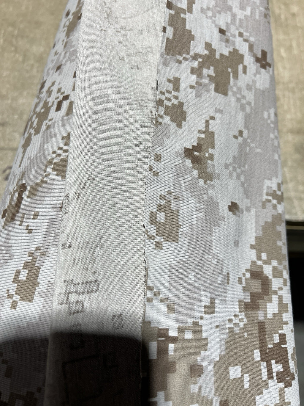 Desert Digital Marpat Military Camo NYCO Fabric 65” MADE IN THE USA
