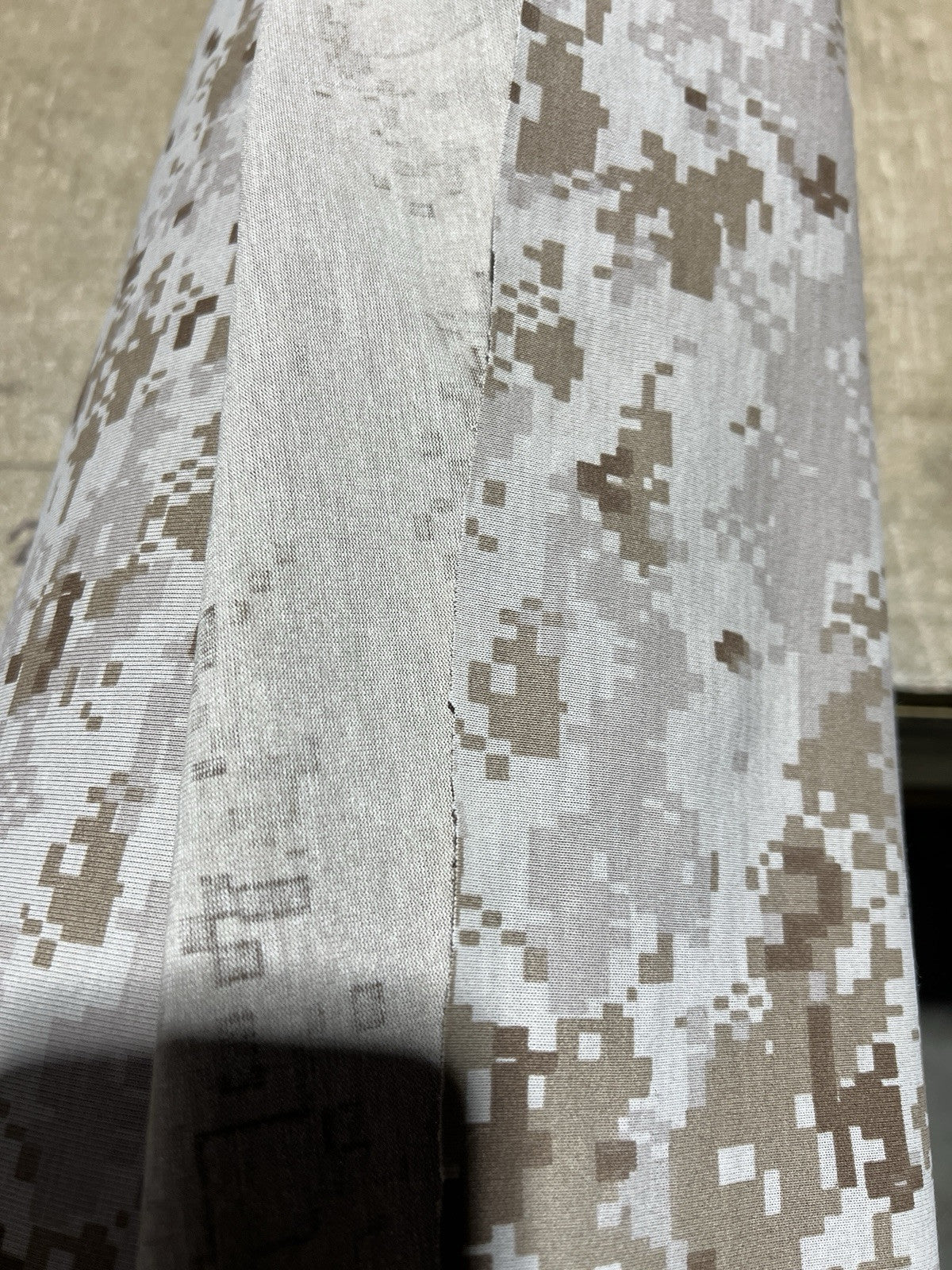 Desert Digital Marpat Military Camo NYCO Fabric 65” MADE IN THE USA