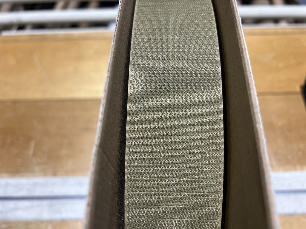2" VELCRO® Brand MIL-SPEC Coyote 498 Hook and Loop - SEW-ON TYPE - 2-YARDS