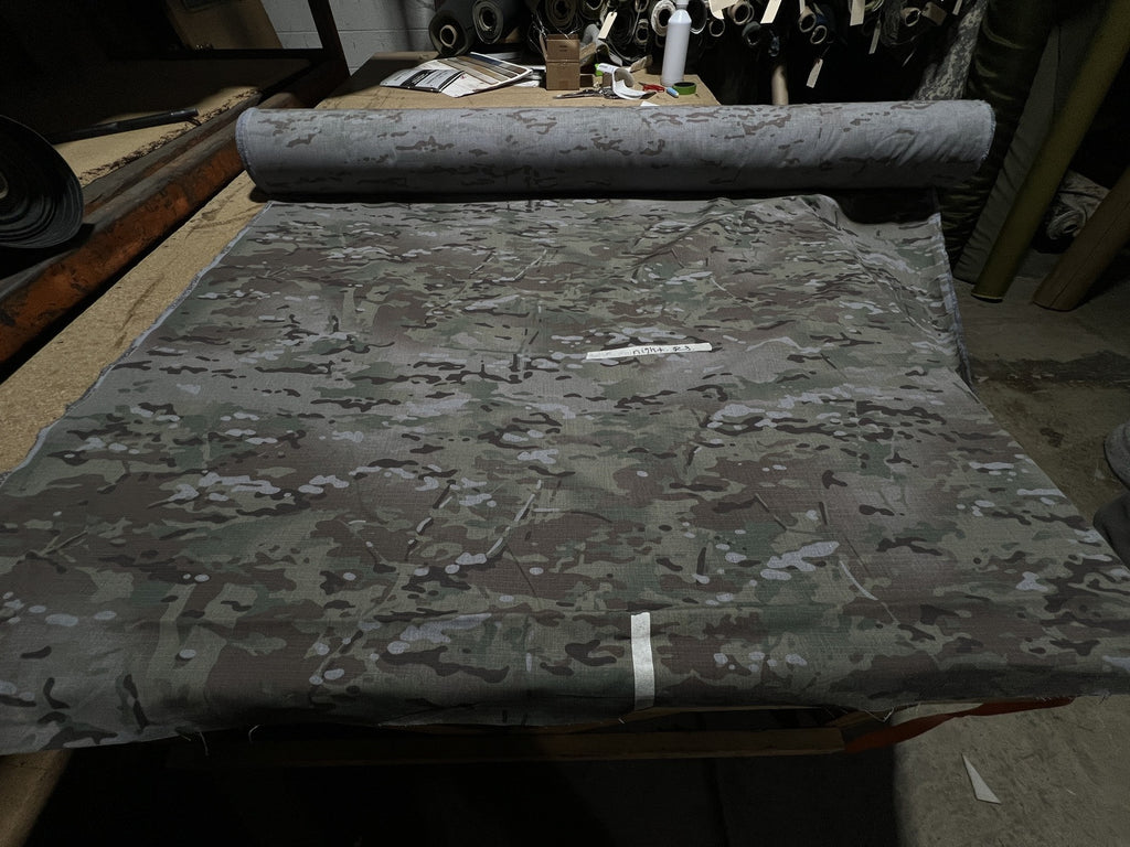 Multicam Night Camo NYCO Ripstop Fabric – 65” Wide, Military Spec Durable
