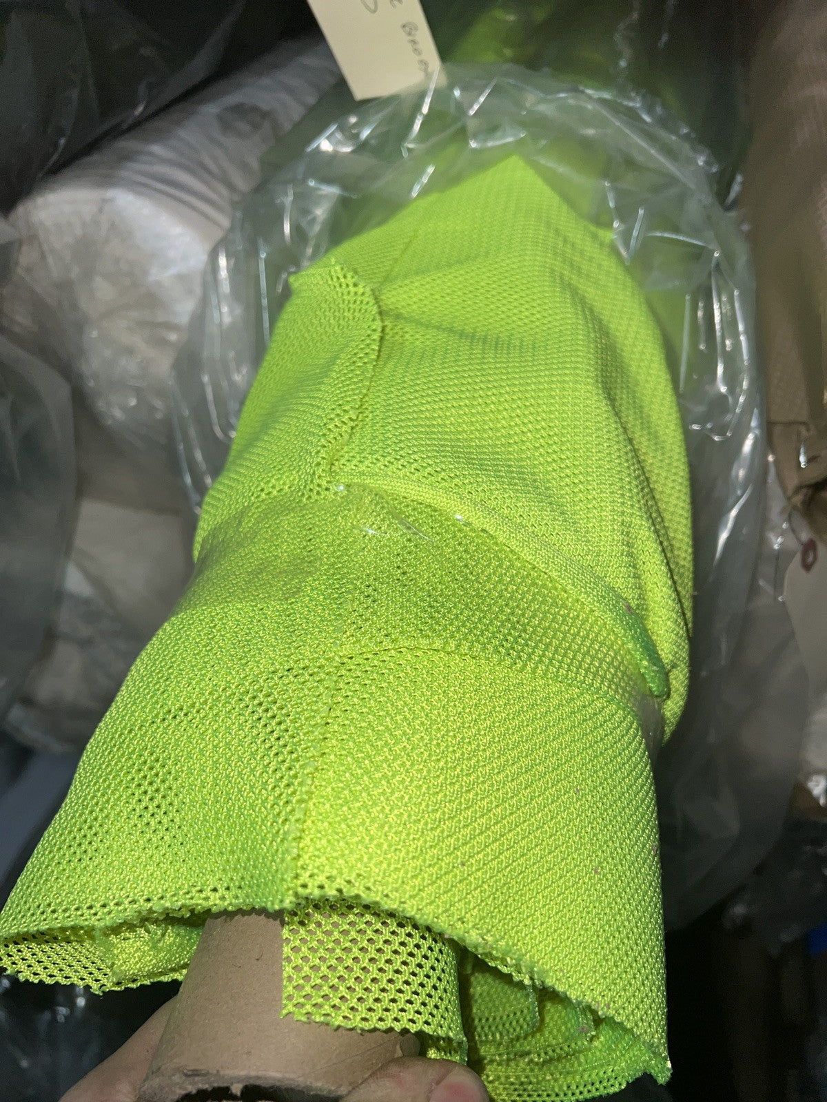 Yellow HiVis Military Molle Mesh Netting MADE IN THE USA