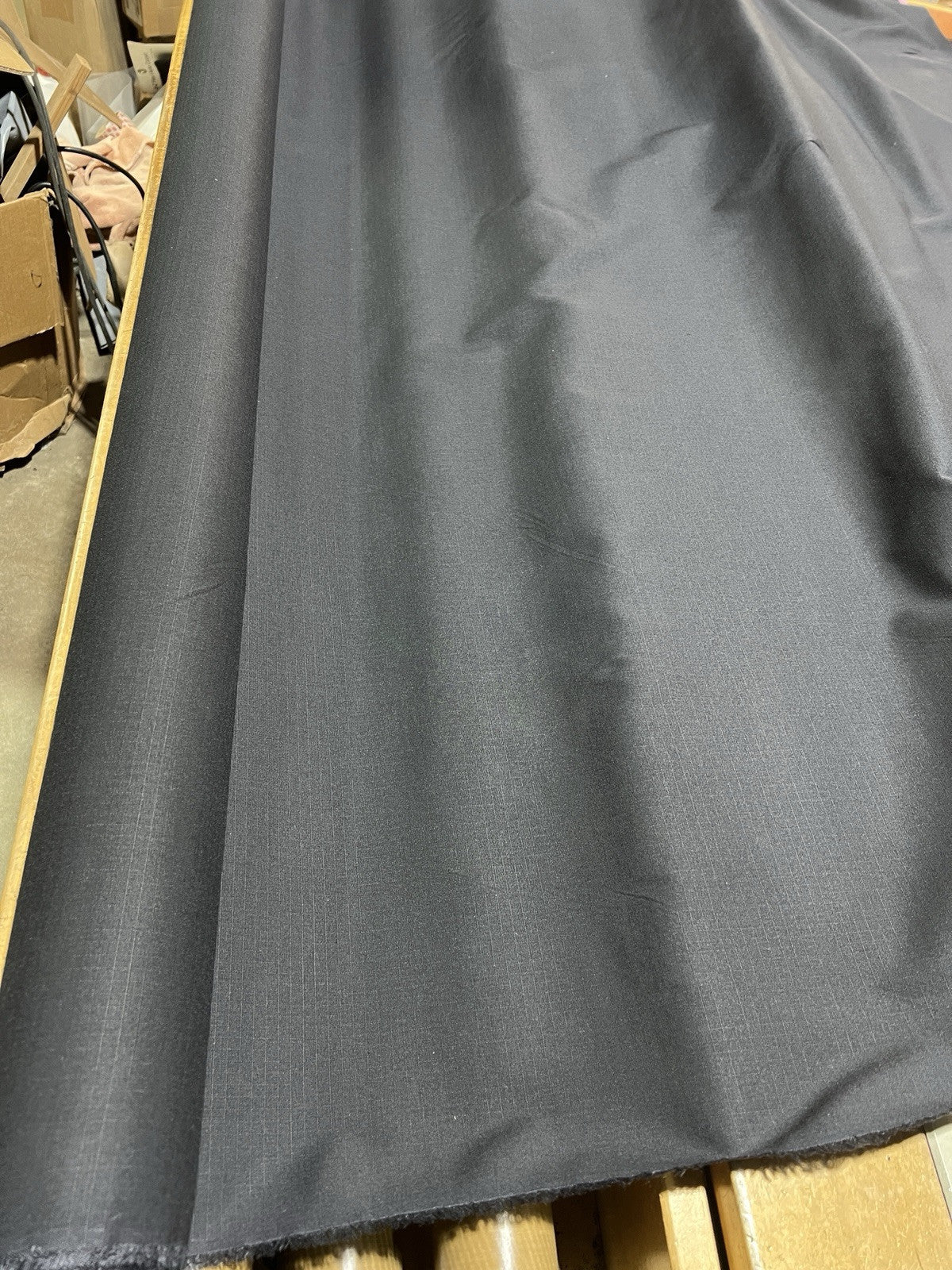 Black NyCo Ripstop Wrinkle Resistant Military Fabric 66”