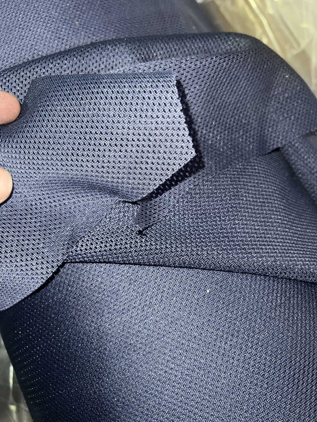 Navy Blue NR86 Apex Military Mesh Netting 4 Way Stretch, Soft 60” Wide