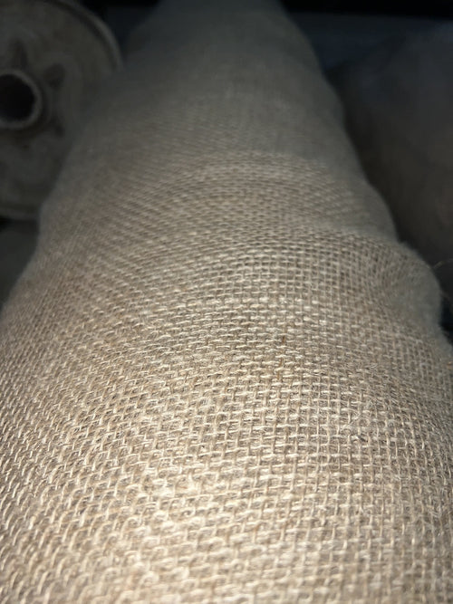 48 Inches Wide Natural 10oz. Burlap Fabric - By The Yard