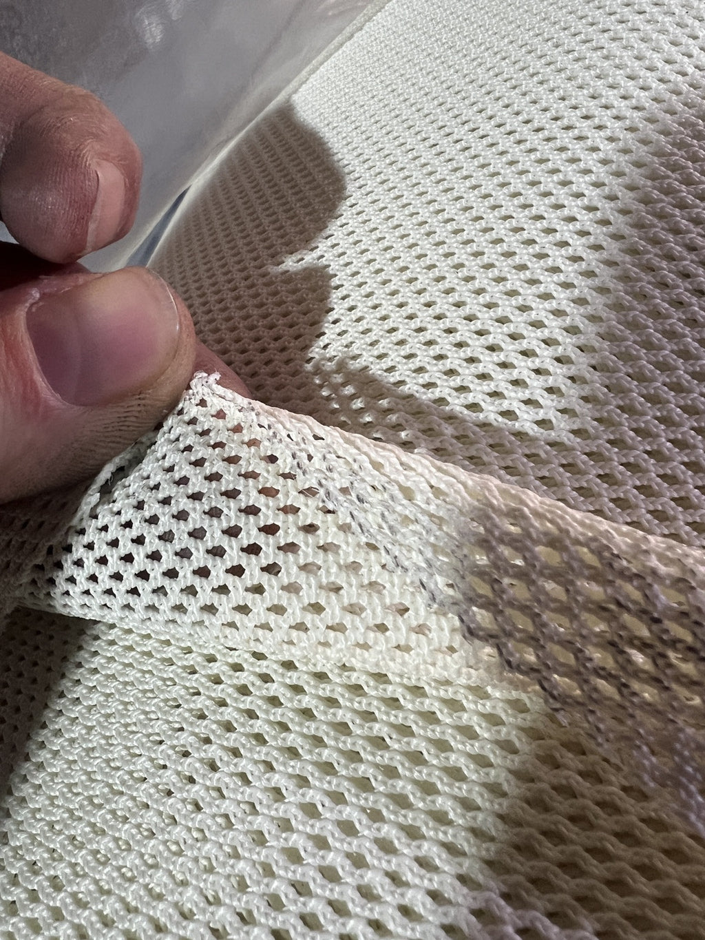 Cream White Military Molle Mesh Netting in MIL-C- 8061 MADE IN THE USA