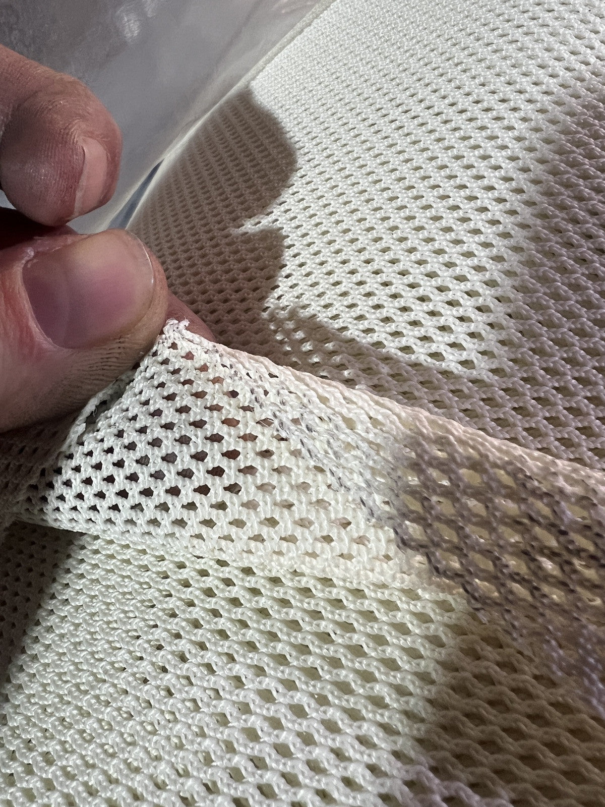 Cream White Military Molle Mesh Netting in MIL-C- 8061 MADE IN THE USA