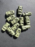 12pk YKK POM LC05SHD Stopper Spring Toggle Mil-Spec OD Green Made In USA