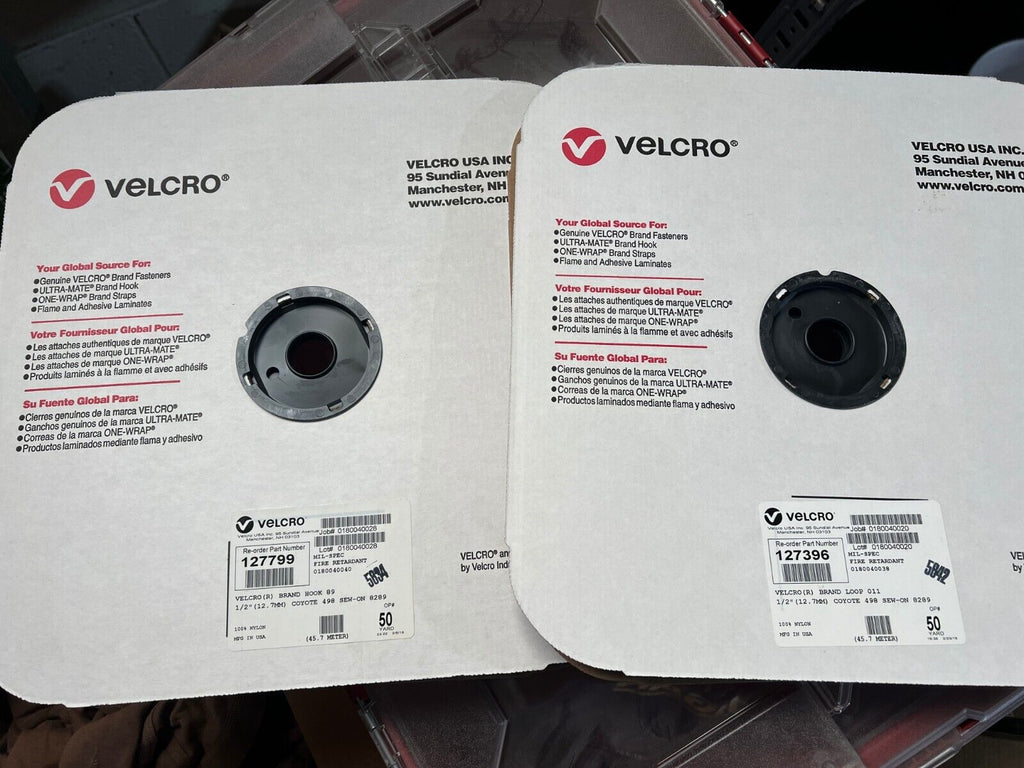 VELCRO® BRAND Hook & Loop Set- Sold in 2 YARD lot SEW-ON