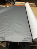 Black  Smooth Grain Vinyl Upholstery Fabric 60” Wide Auto Sold By The Yard