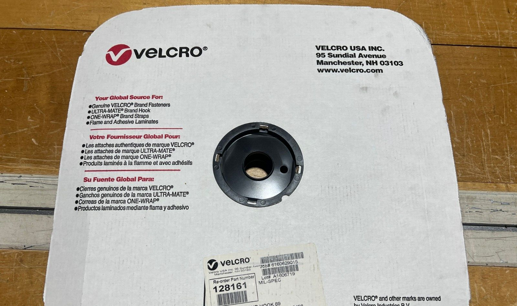VELCRO® BRAND Hook & Loop Set- Sold in 2 YARD lot SEW-ON
