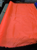 Orange 200D Waterproof Coated  60" Nylon Fabric Midweight