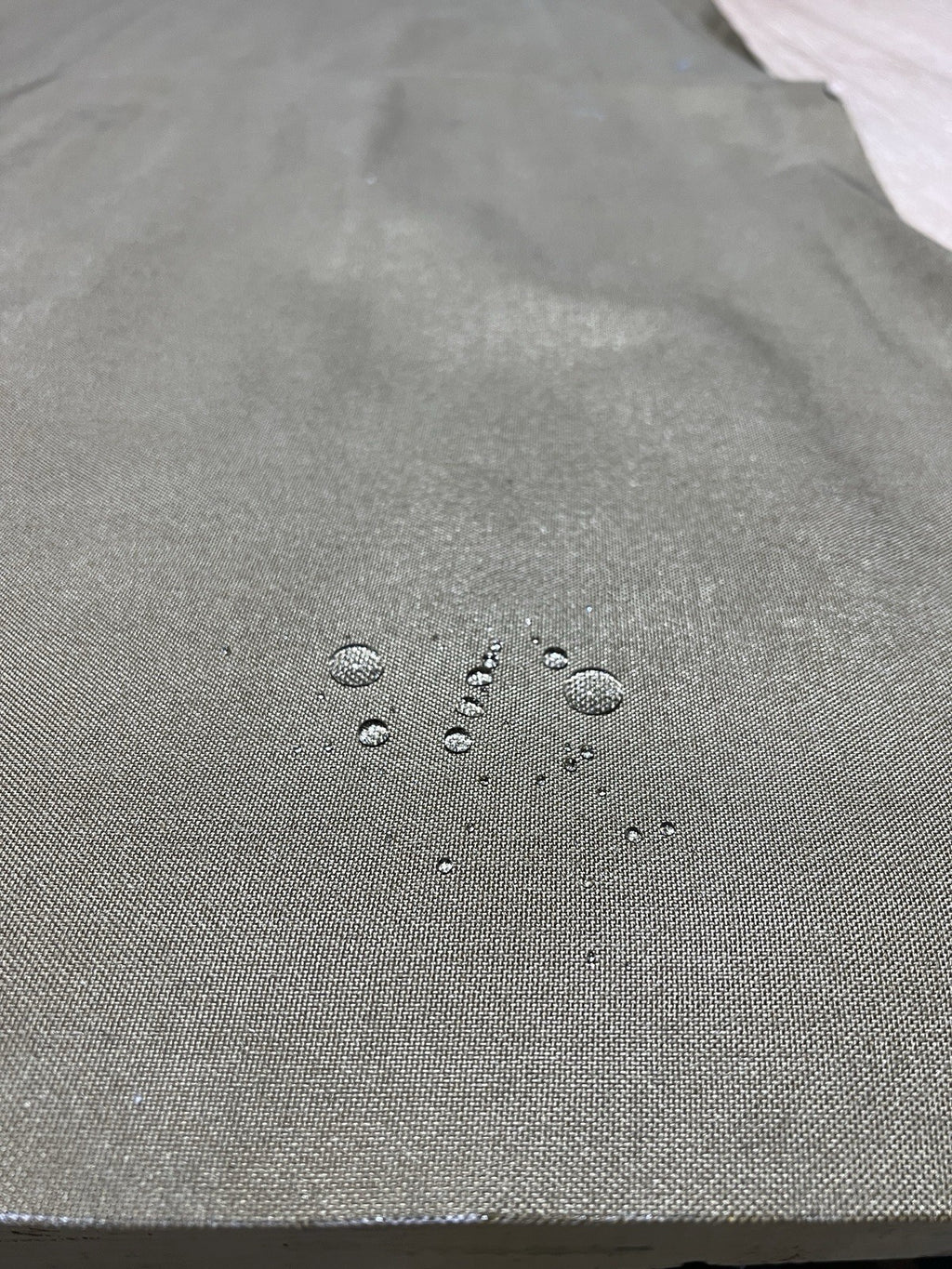 Tan 200D Waterproof Coated  60" Nylon Fabric Midweight