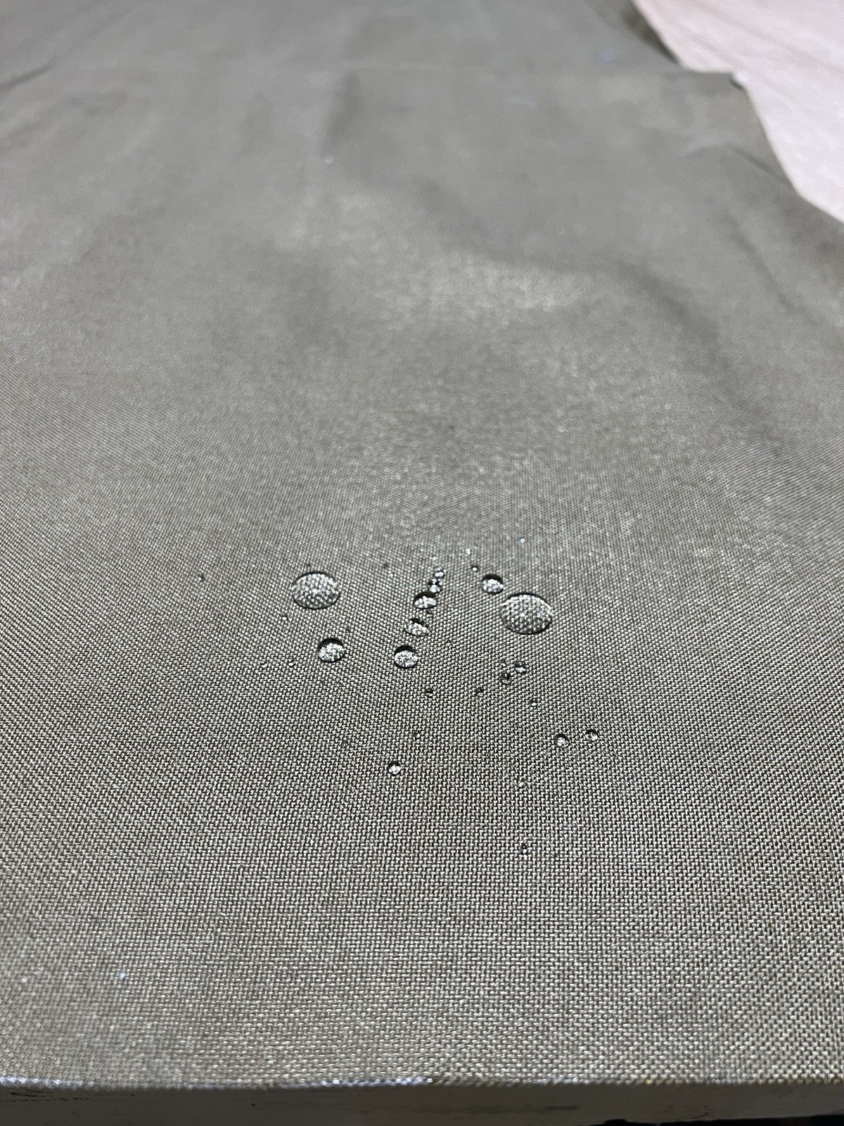 Tan 200D Waterproof Coated  60" Nylon Fabric Midweight