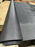 Black Nylon 200D Waterproof Coated  60" Nylon Fabric Midweight