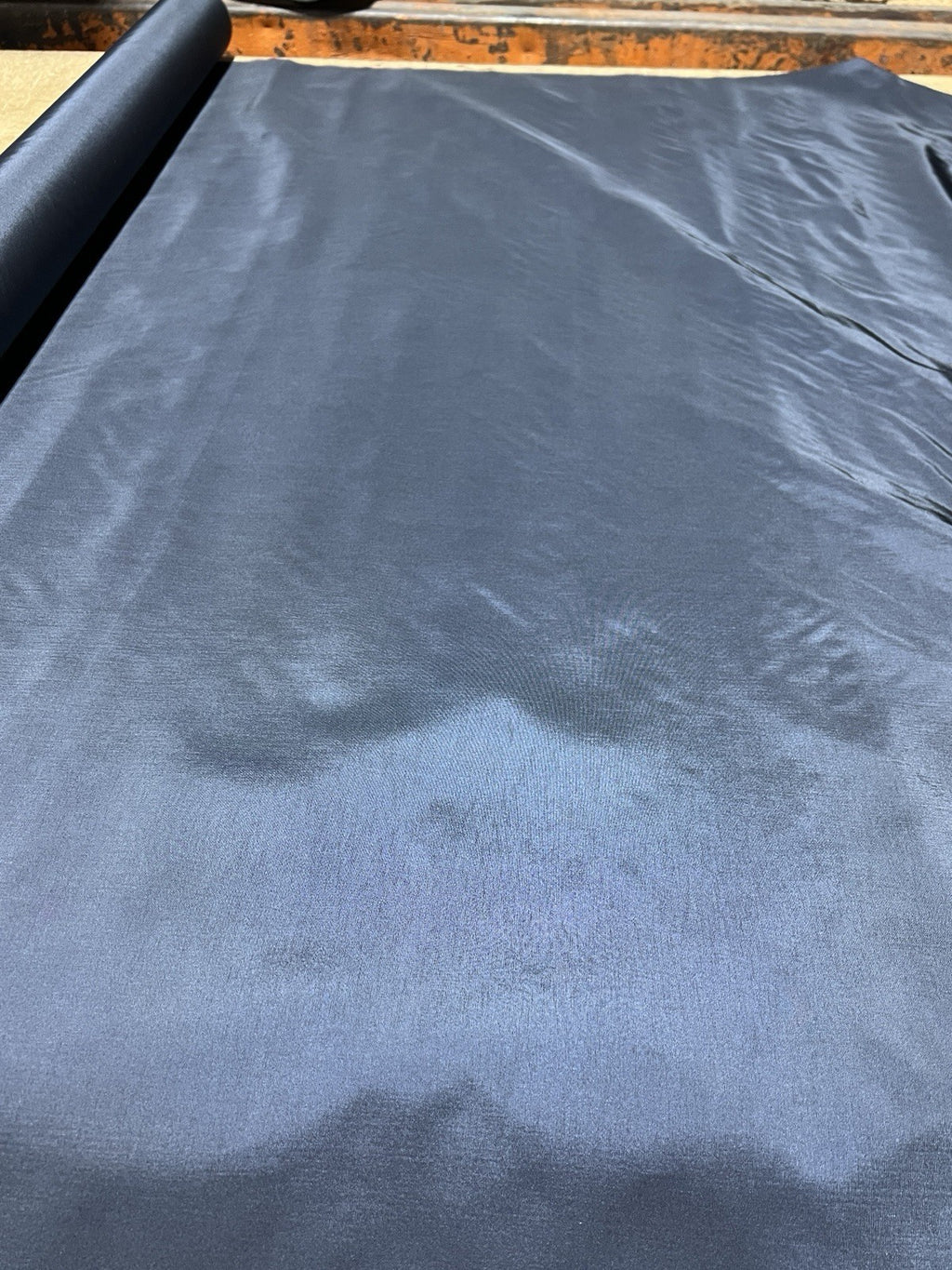 Dark Navy 200D Waterproof Coated  60" Nylon Fabric Midweight