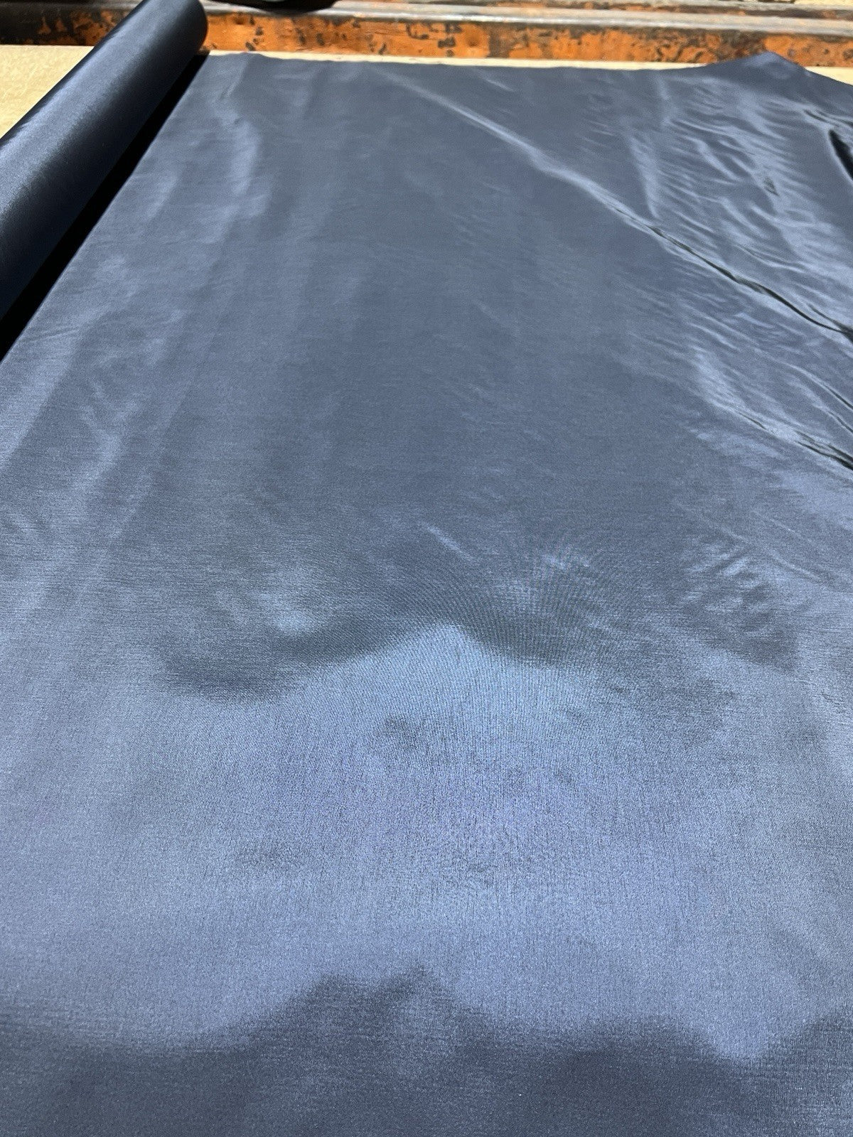 Dark Navy 200D Waterproof Coated  60" Nylon Fabric Midweight