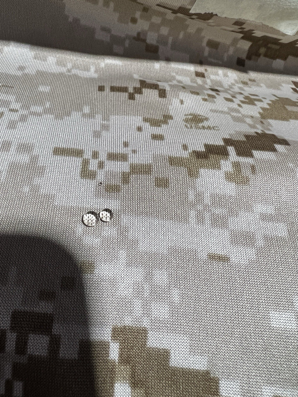 MARPAT DESERT GORTEX NYLON DWR MILITARY WATER REPELLENT FABRIC BTY 62"W