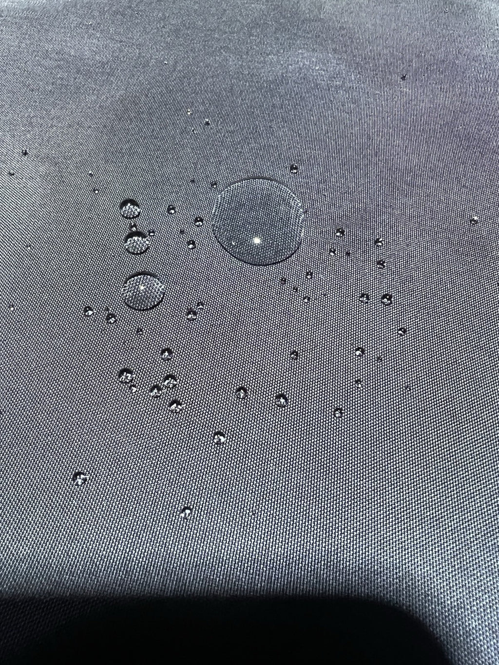 Dark Navy 200D Waterproof Coated  60" Nylon Fabric Midweight