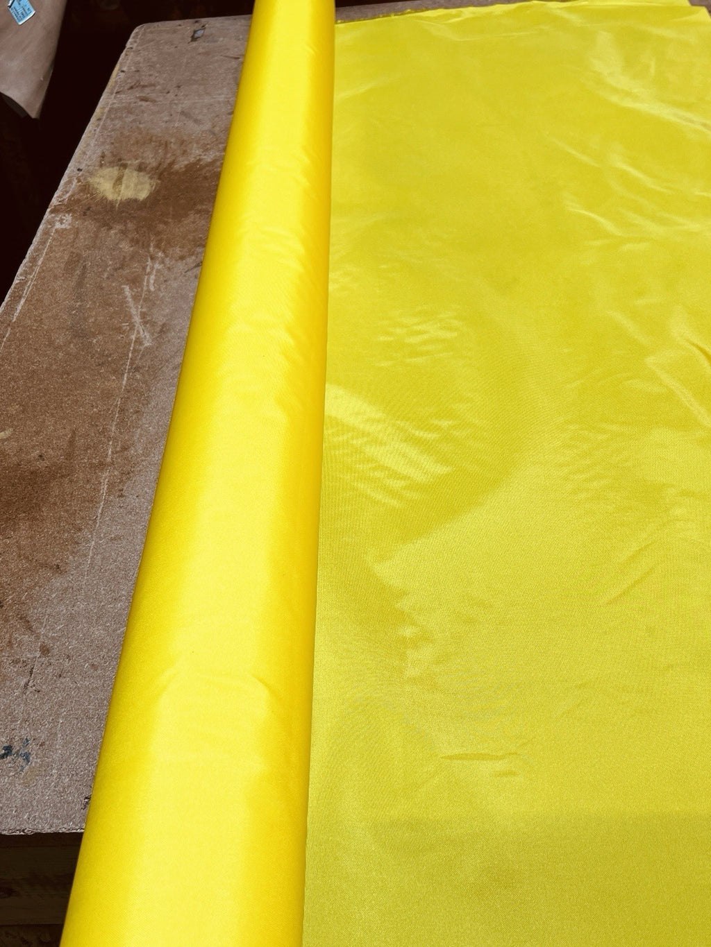 Yellow Maize 200D Waterproof Coated  60" Nylon Fabric Midweight