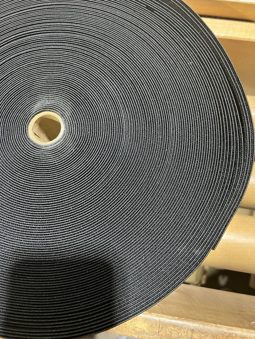 3in Wide Military Grade HD BLACK Elastic SOLD BY THE YARD
