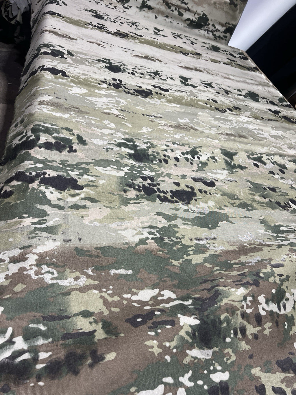 OCP Scorpion 1000D Nylon Cordura  MISPRINT 2nds CAMOUFLAGE FABRIC MILITARY 62”