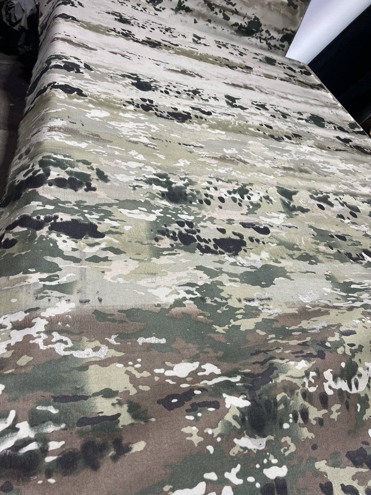 OCP Scorpion 1000D Nylon Cordura  MISPRINT 2nds CAMOUFLAGE FABRIC MILITARY 62”