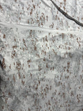 Forloh Snow Fall Camouflage Taffeta Spandex Camo Polyester Fabric 60” 10-Yrd Cut