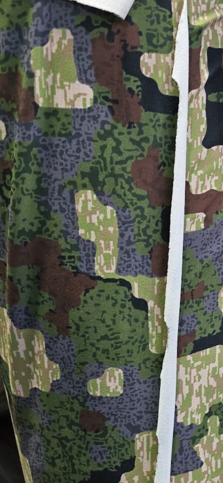 Forloh Deep Cover Camo Camouflage Taffeta Spandex Camo Polyester Fabric 60”