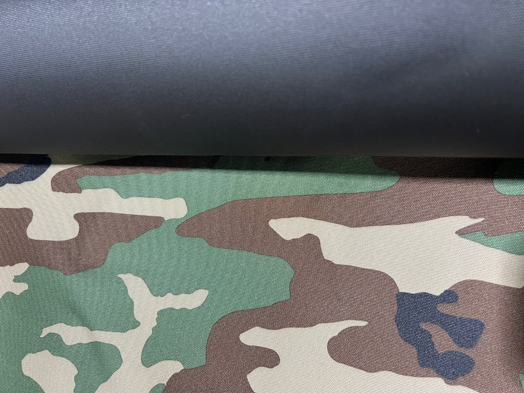 1.5 yard Cut of Woodland 1000D Nylon Cordura  CAMOUFLAGE FABRIC MILITARY 62”