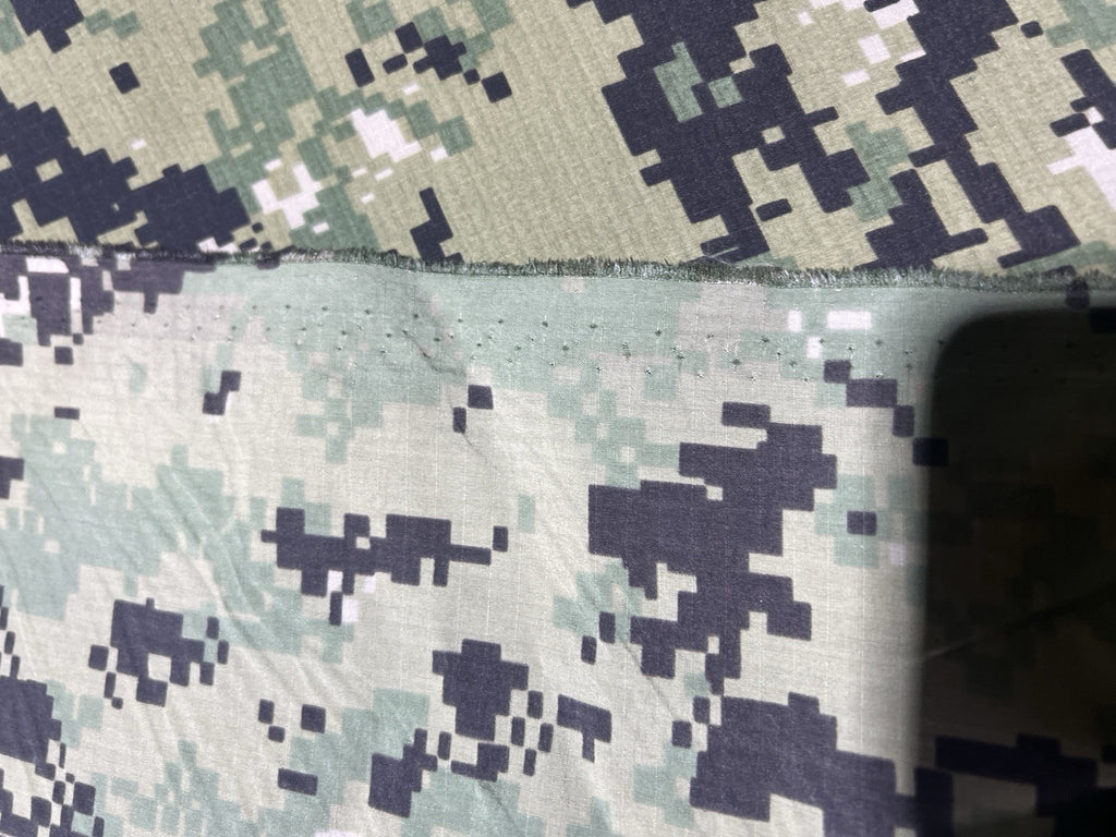 AOR2 NWU III NAVY LOGO Light Weigh NYLON CAMO MILITARY FABRIC 2 Yard Cuts 62”