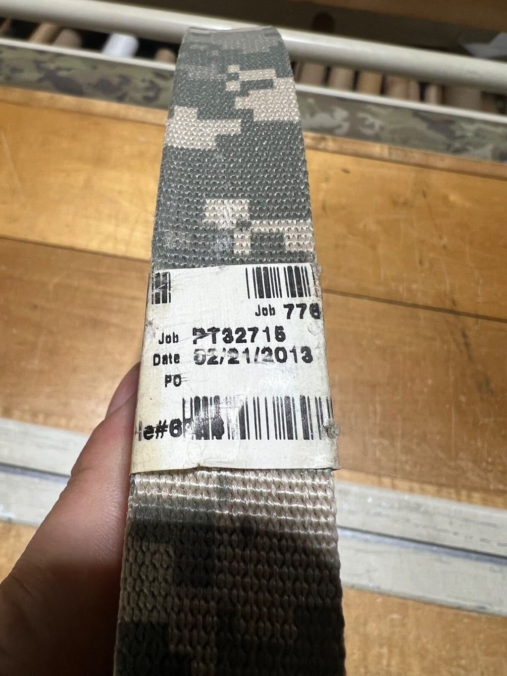 1” ACU Digital Camo Webbing – Heavy-Duty Military Grade – Nylon Strap – TEXCEL