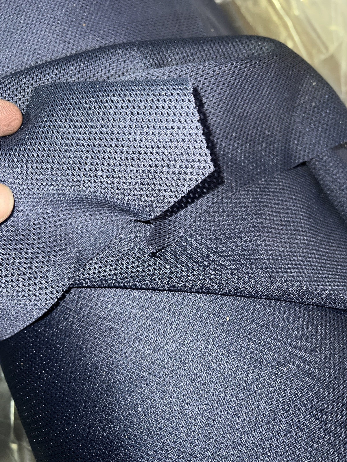 Navy Blue NR86 Cool Knit Military Mesh Netting 4 Way Stretch 10Yard Cut 60” Wide