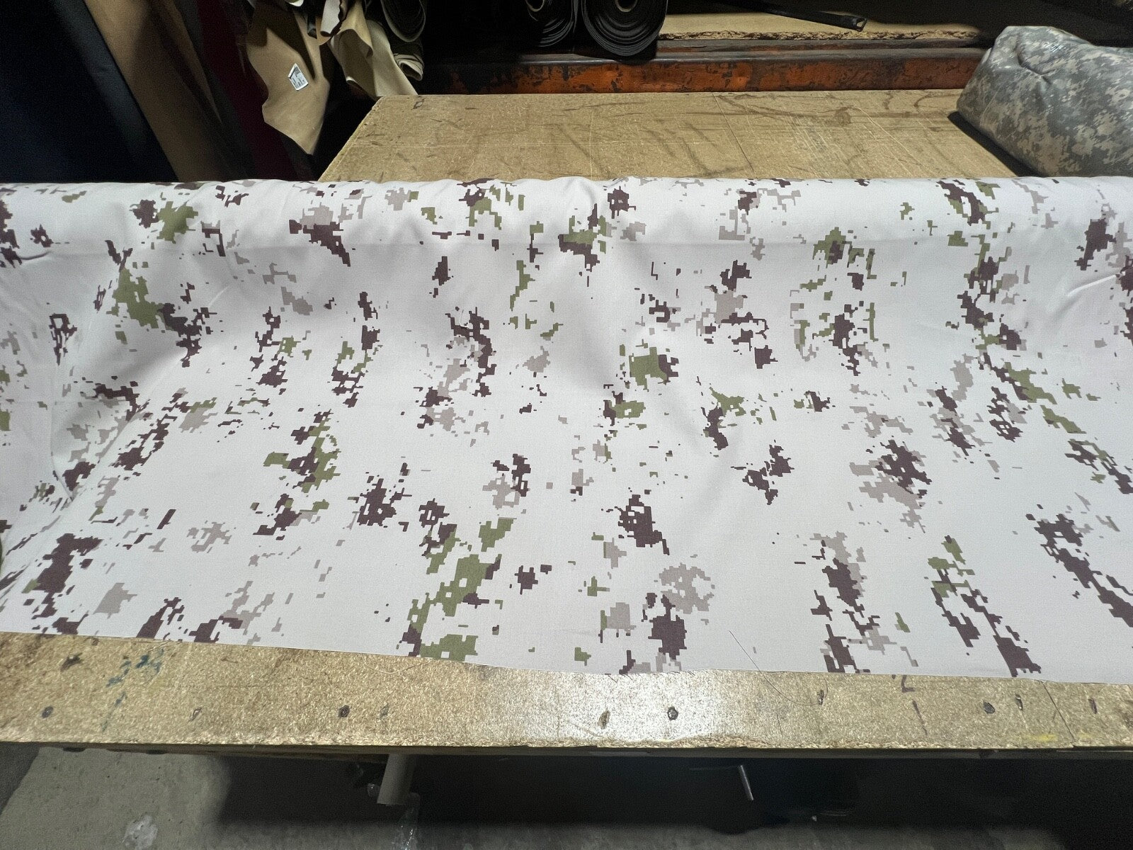 UAE Armed Forces Digital Camo NYCO Twill Fabric 65" Wide Military BTY