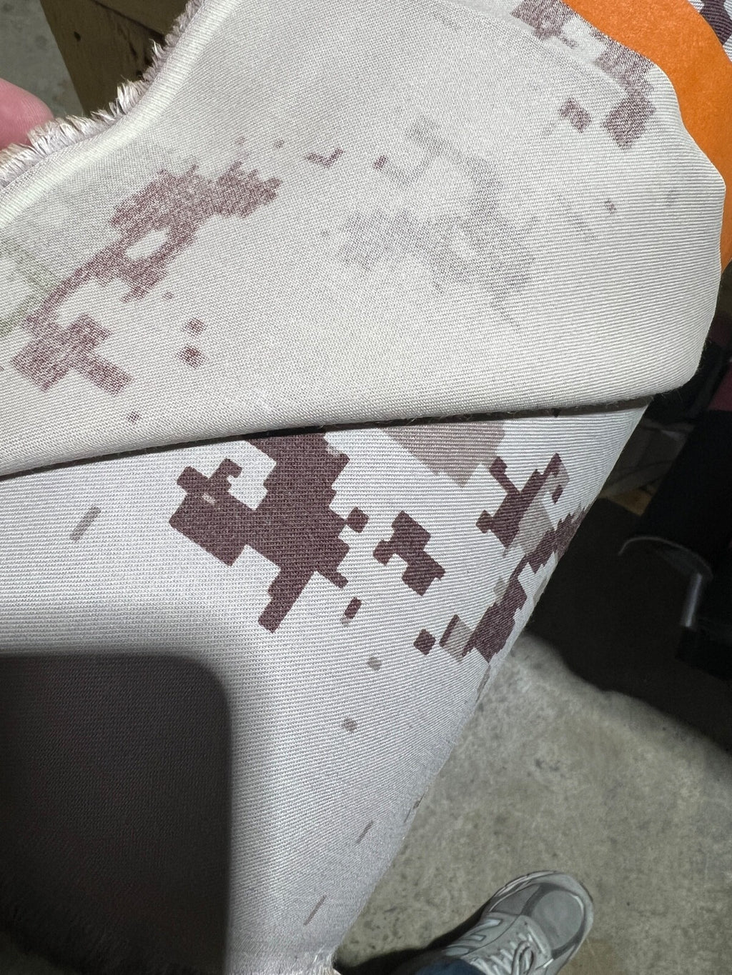 UAE Armed Forces Digital Camo NYCO Twill Fabric 65" Wide Military BTY