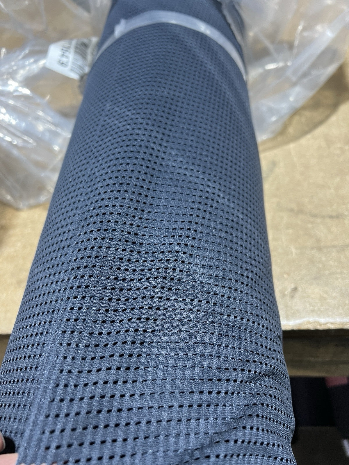 Blue Sport Mesh Clothing Pocket Netting 62” Wide MADE IN THE USA, 10 Yard Cut