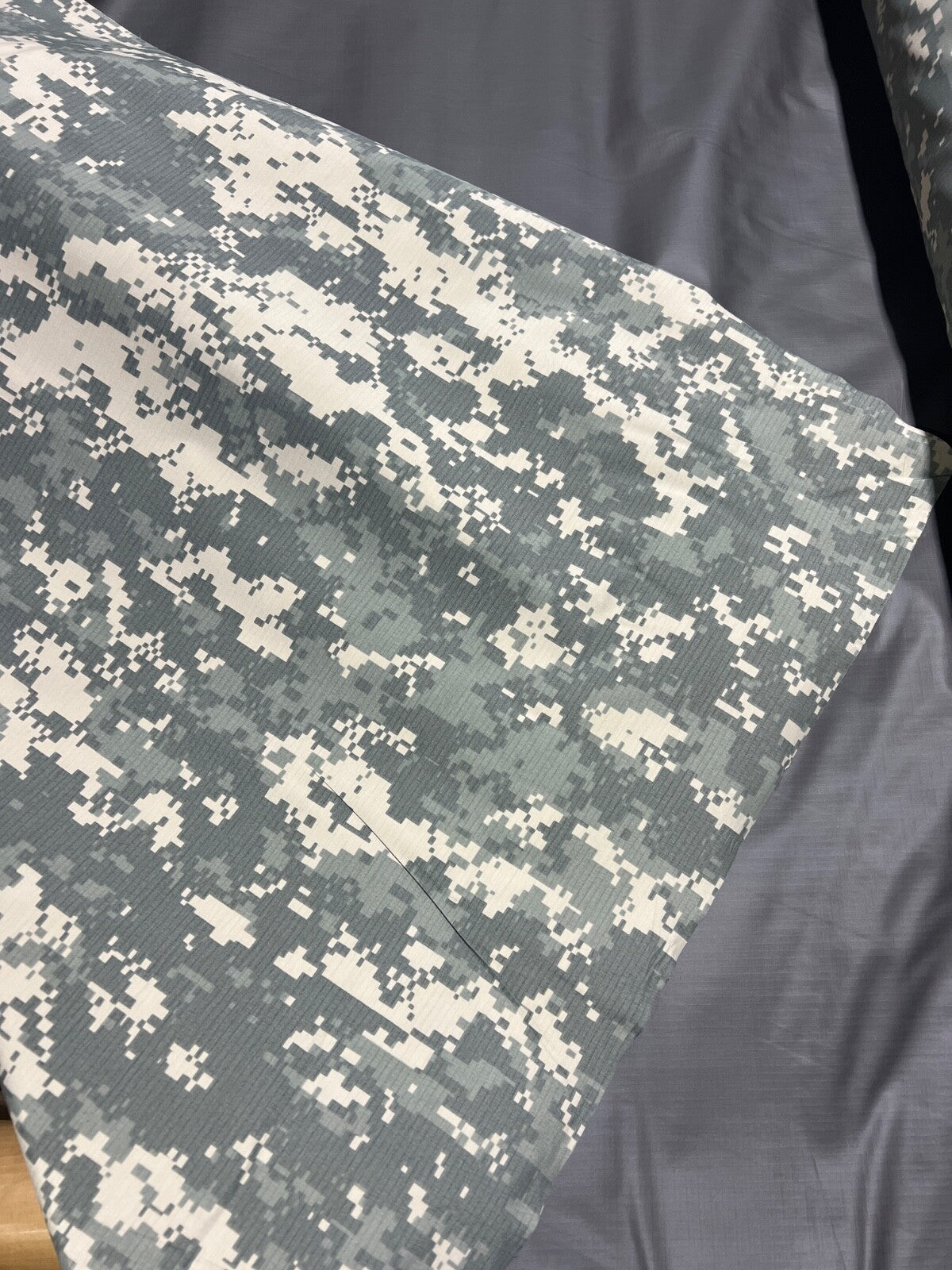 ACU Digital Camo Gorte-Tex Nylon Camouflage Ripstop Waterproof By the Yard