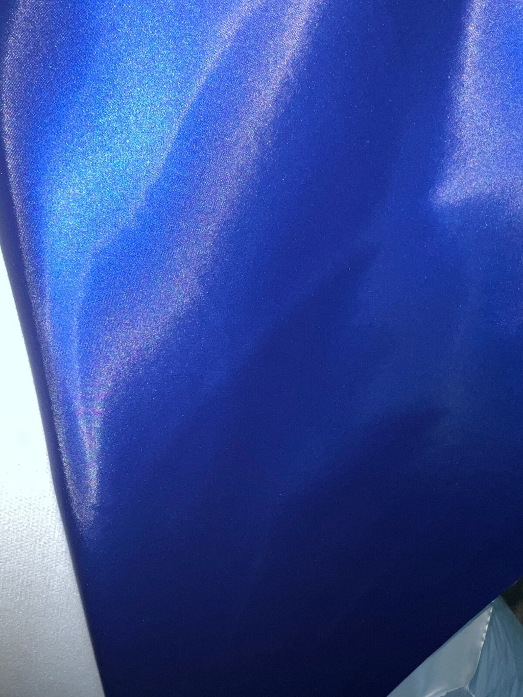 Midnight Blue Glitter Shine Vinyl Fabric by The Yard DIY Upholster