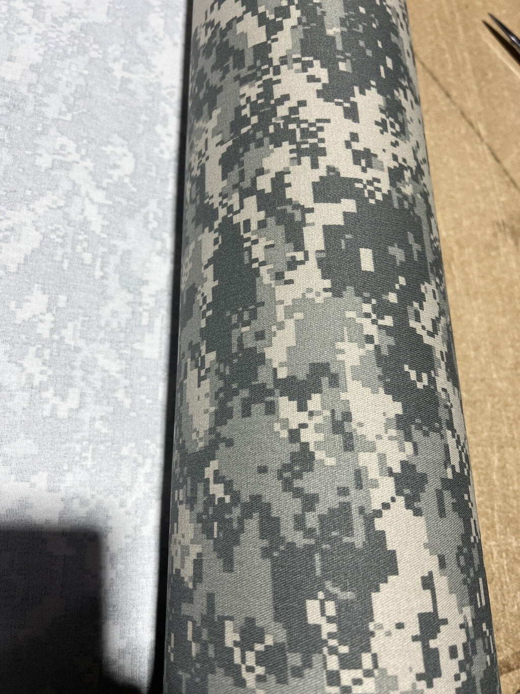 ACU Digital Camo Poly Cotton Camouflage Twill Fabric 60” 50 YARD ROLL