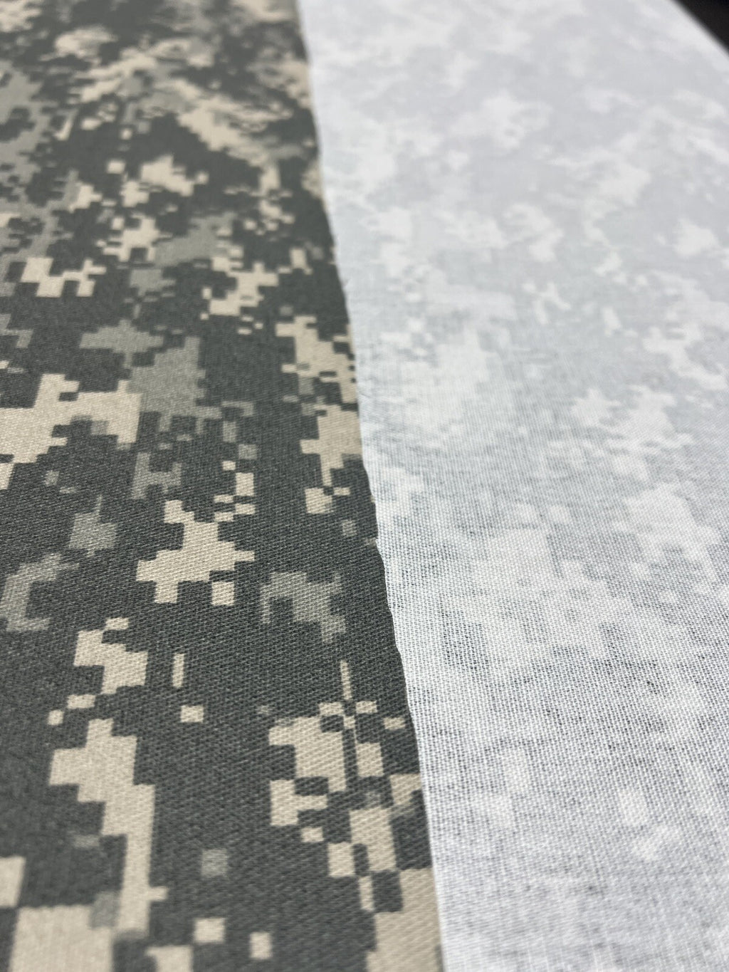 ACU Digital Camo Poly Cotton Camouflage Twill Fabric 60” 50 YARD ROLL