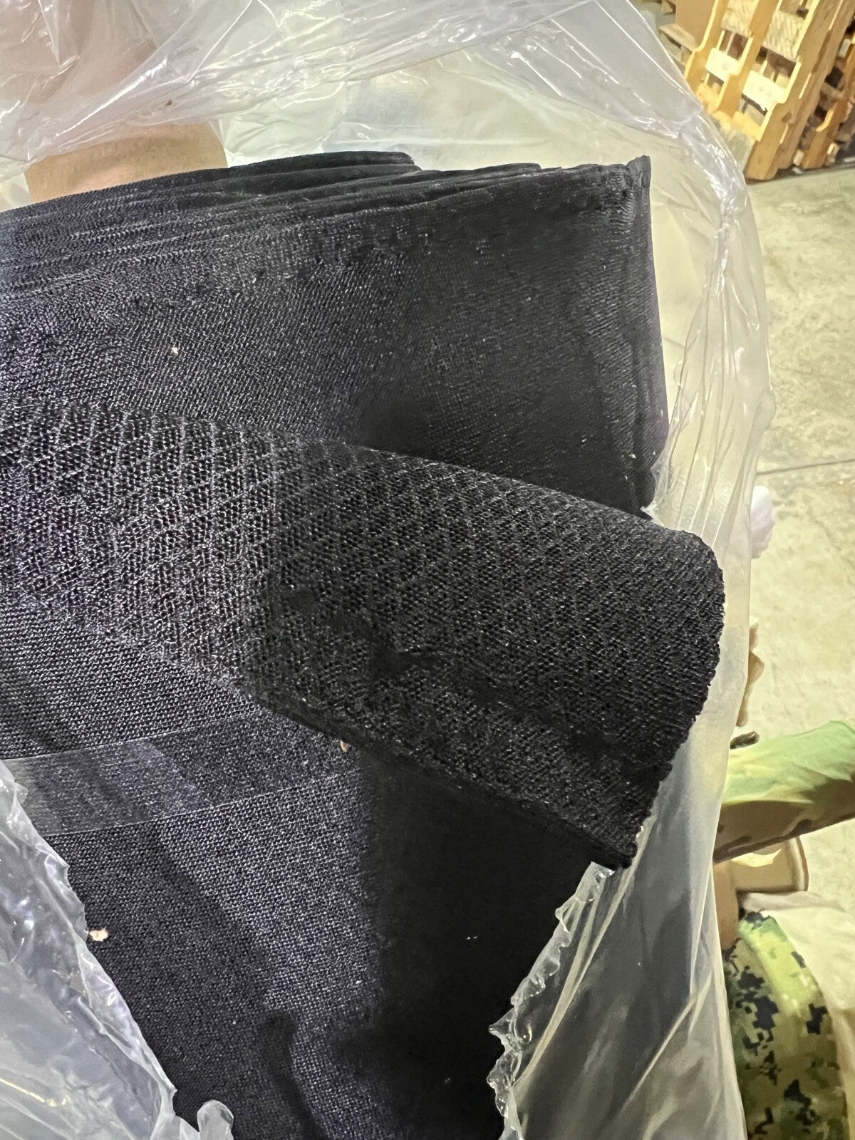 SPACER MESH FABRIC NYLON SPANDEX 60" WIDE STRETCH 4-COLORS MADE IN THE USA