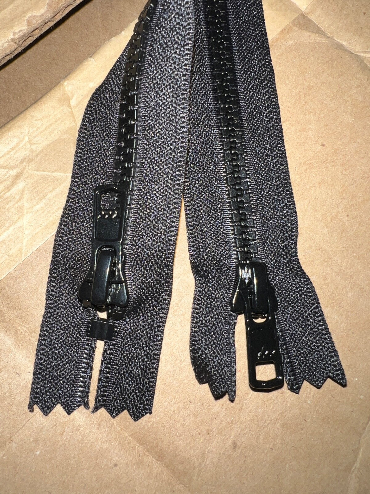 Lot of Mixed YKK & IDEAL Military Zippers – Assorted Colors & Lengths 10-pk USA