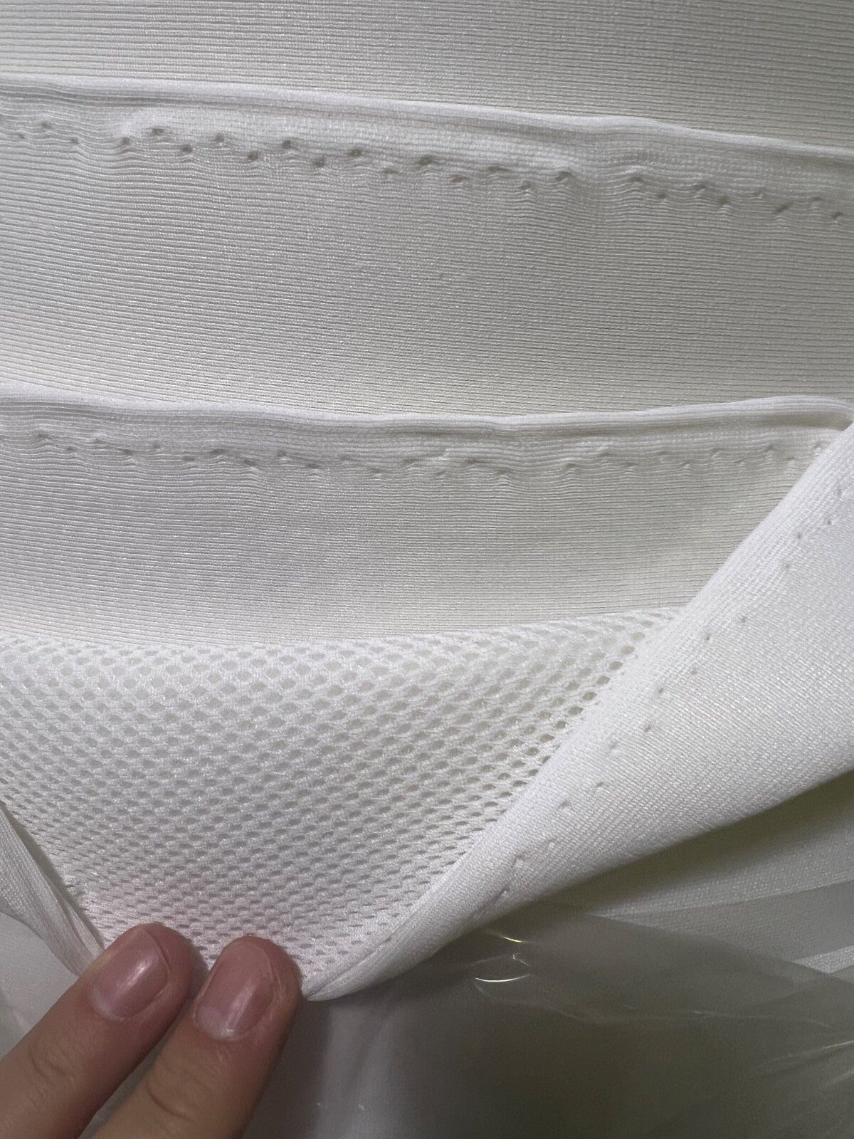 SPACER MESH FABRIC NYLON SPANDEX 60" WIDE STRETCH 4-COLORS MADE IN THE USA