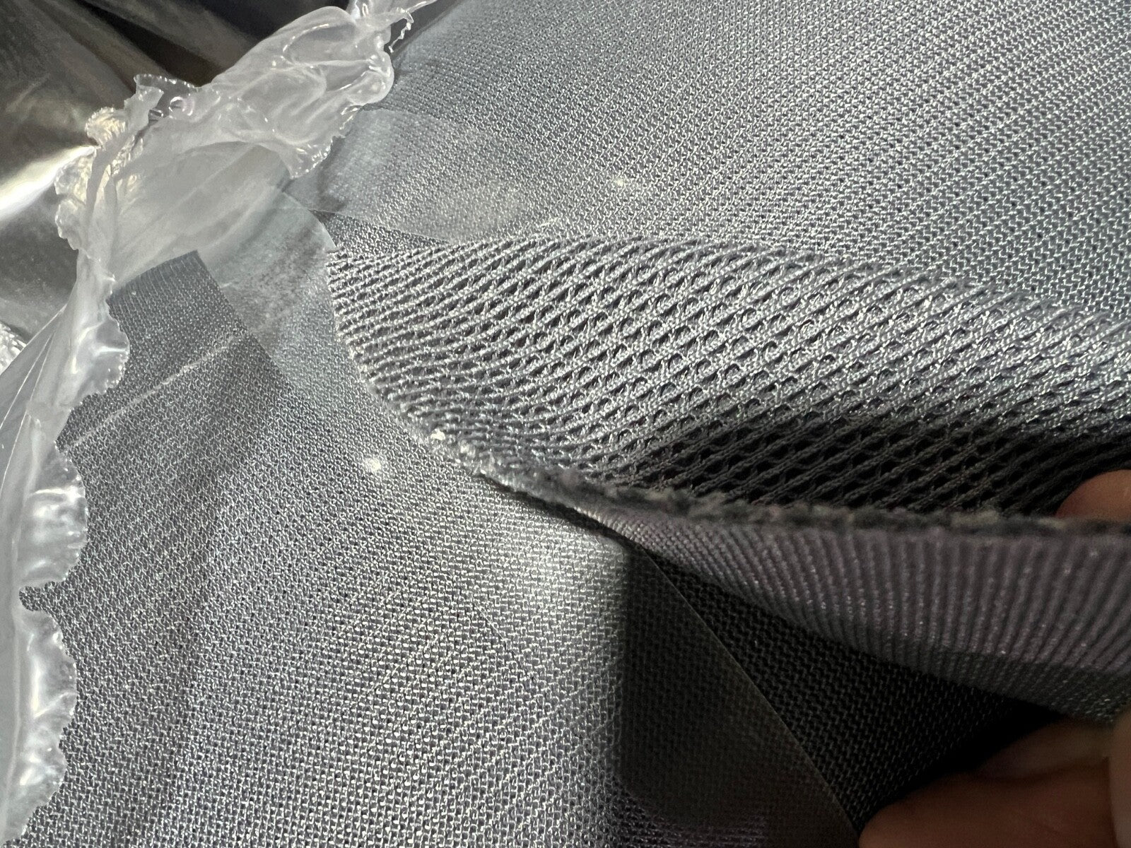 SPACER MESH FABRIC NYLON SPANDEX 60" WIDE STRETCH 4-COLORS MADE IN THE USA