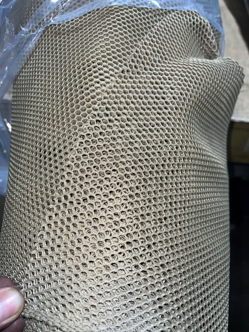 SPACER MESH FABRIC NYLON SPANDEX 60" WIDE STRETCH 4-COLORS MADE IN THE USA