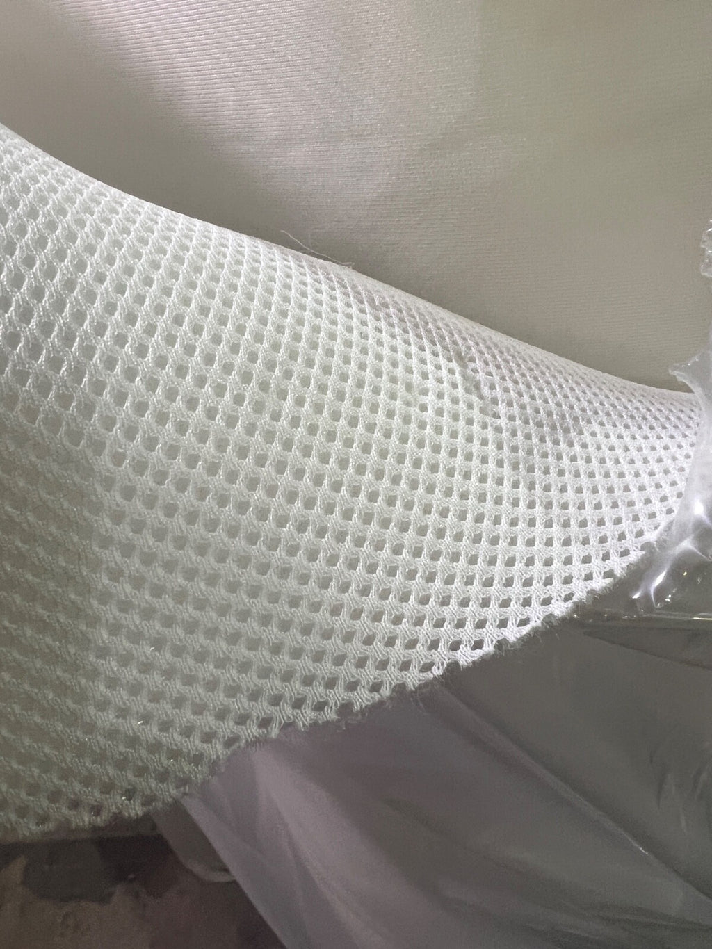 SPACER MESH FABRIC NYLON SPANDEX 60" WIDE STRETCH 4-COLORS MADE IN THE USA