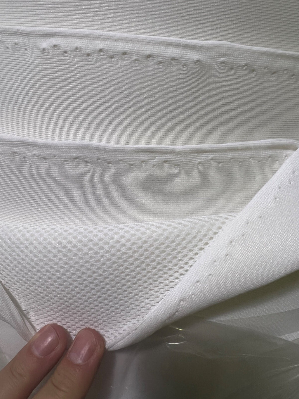 SPACER MESH FABRIC NYLON SPANDEX 60" WIDE STRETCH 4-COLORS MADE IN THE USA