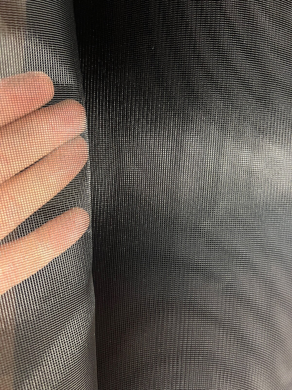 Black 72” Mil-Spec Mosquito Netting – Durable Fine Mesh by the Yard – 100% Nylon