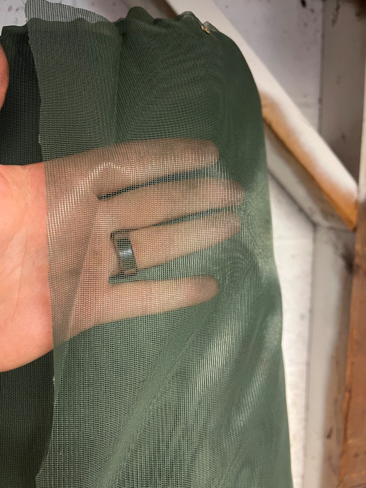 OD Green 72” Mil-Spec Mosquito Netting–Durable Fine Mesh by the Yard–100% Nylon