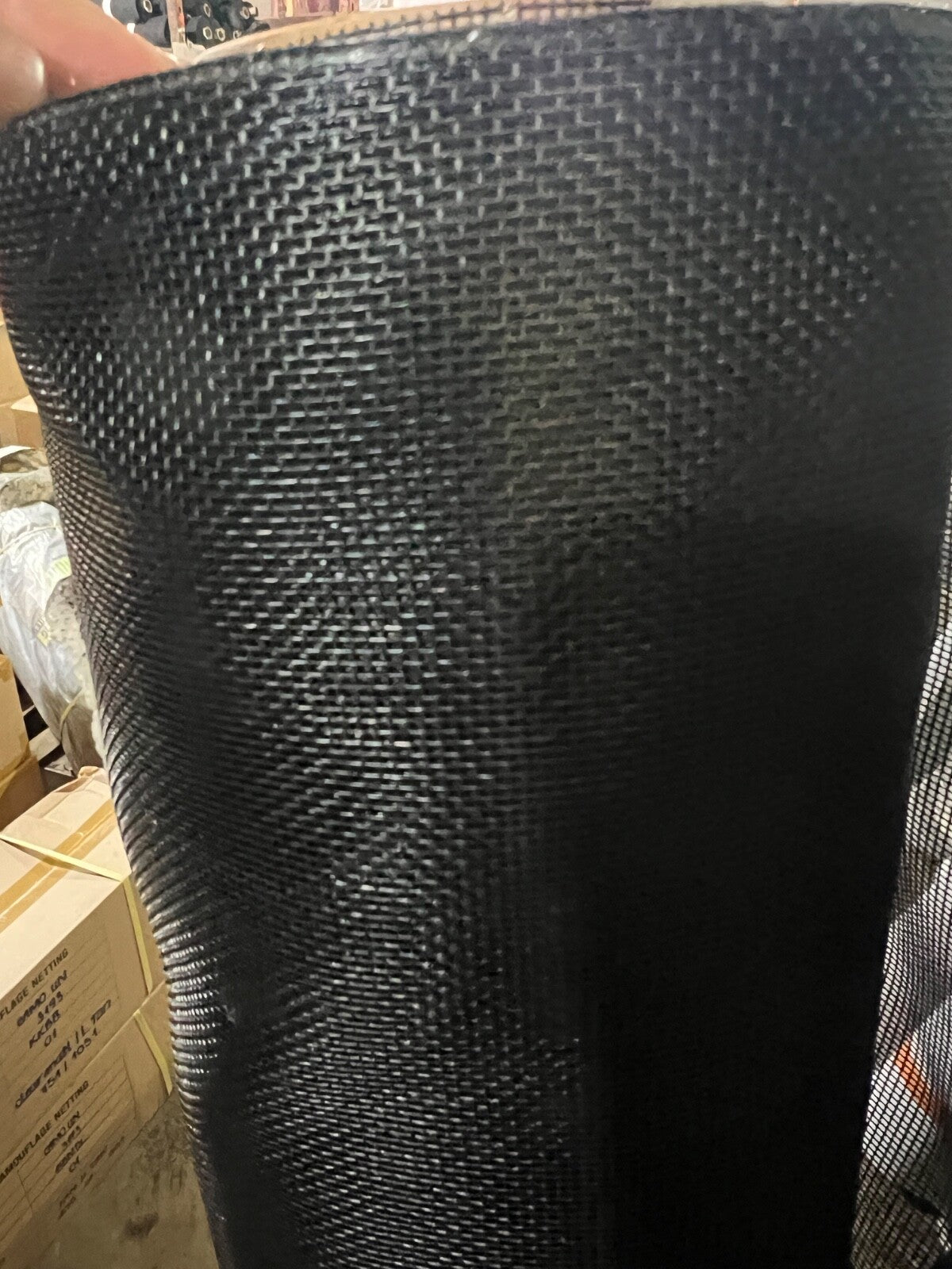 Super Screen 4500 Black Mesh 60”x100’ Roll-Pet & Weather Resistant Patio Screen